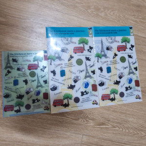 FA인덱스화일(x2)/ A6인덱스화일(x1) 총 3개.