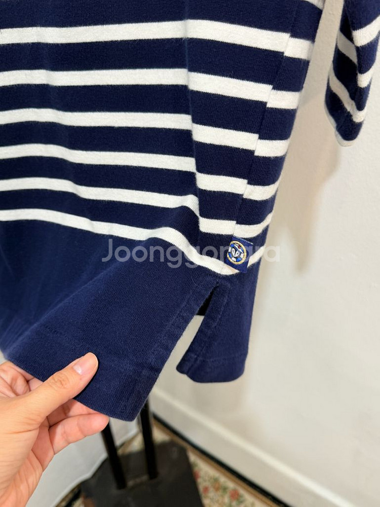 럭키슈에뜨 부엉이 줄무늬 스트라이프 티셔츠 3482--3