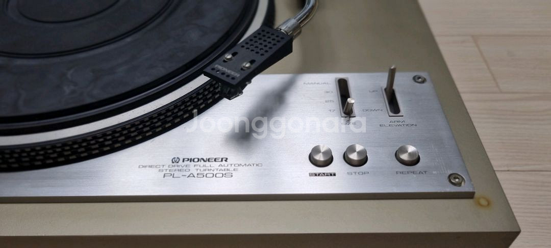 파이오니아 전자동 턴테이블 PL-A500S 팝니다--2