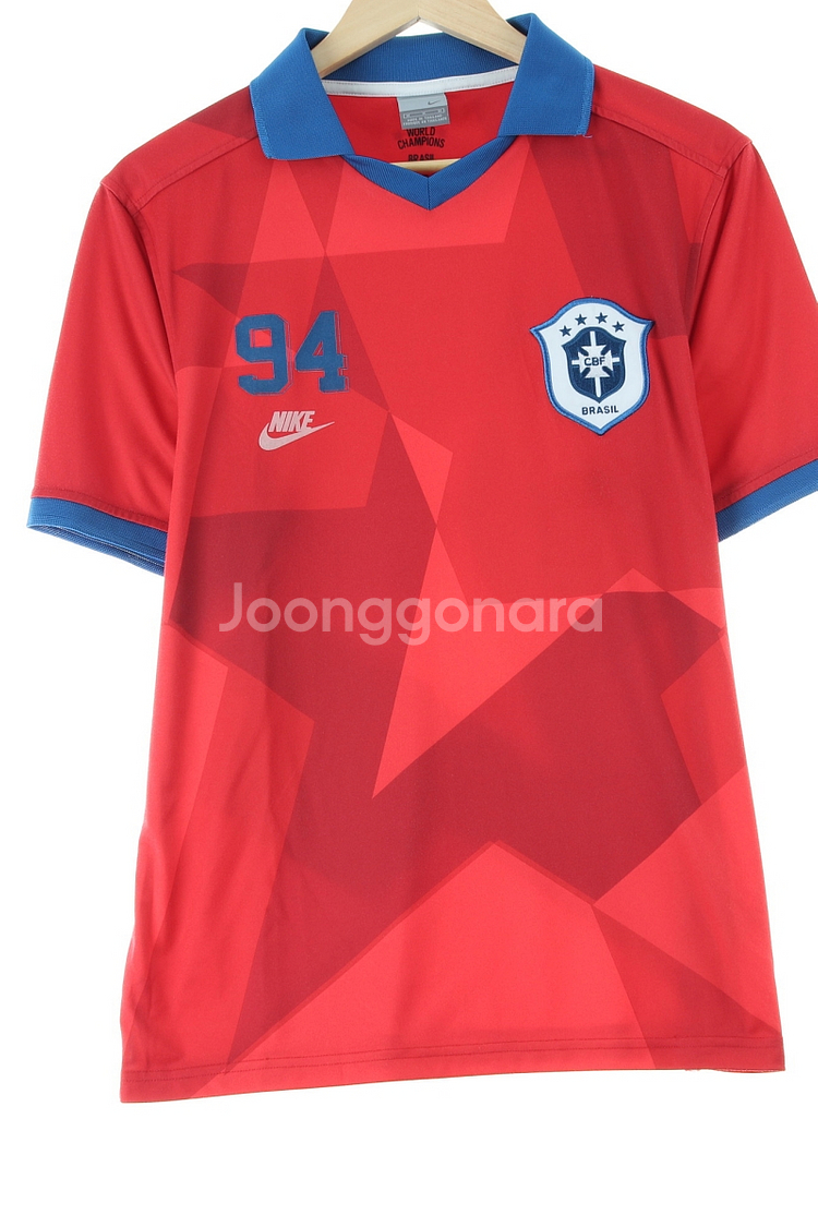(M) 나이키 반팔 티셔츠 브라질 월드컵 우승기념--0