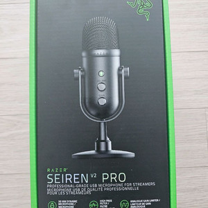레이저 Seiren V2 Pro 마이크 새상품(미개봉)