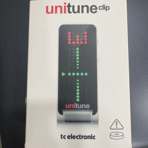 TC Electronic 유니튠 클립 튜너 UNITUE