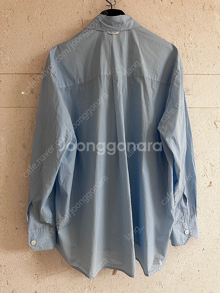 아워레가시 버로우드 포플린 셔츠--4