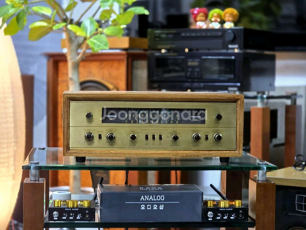 FISHER 피셔 모델 800 진공관 리시버앰프--0