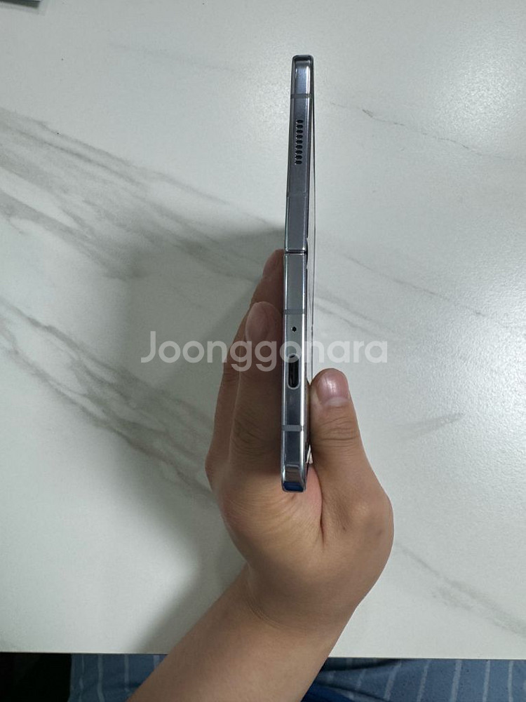 갤럭시 Z폴드5 256GB 무잔상 블루--4