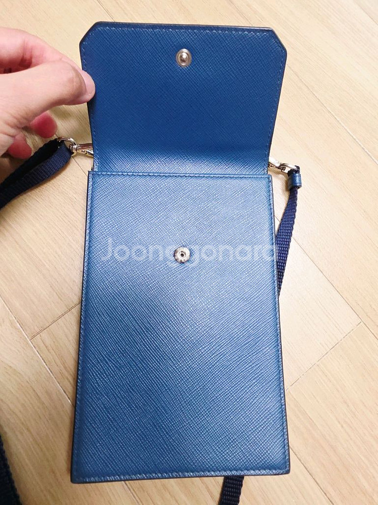 프라다 사피아노 미니 핸드폰 백--6