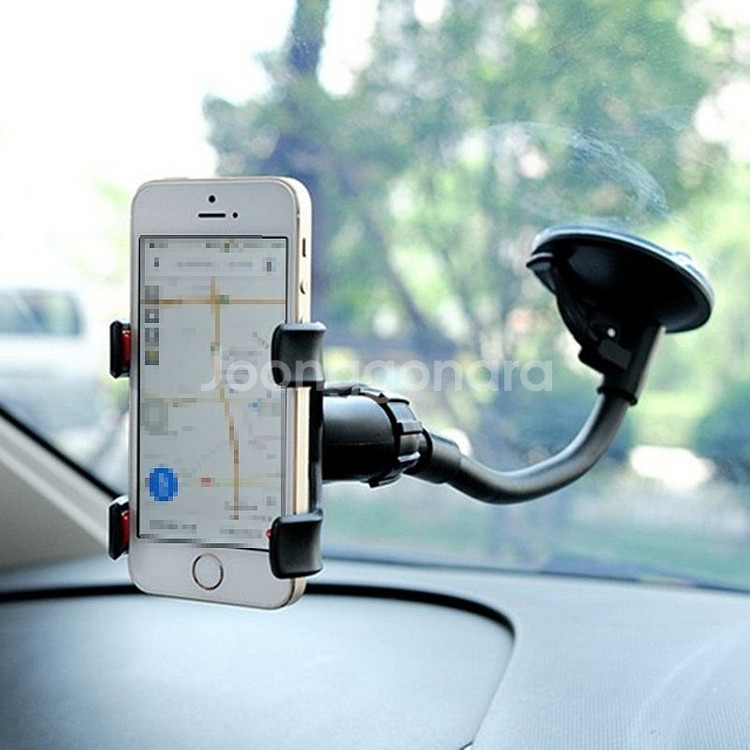 새 검정색 차량용 집게 흡착형 거치대 드롭 유리 홀더--1