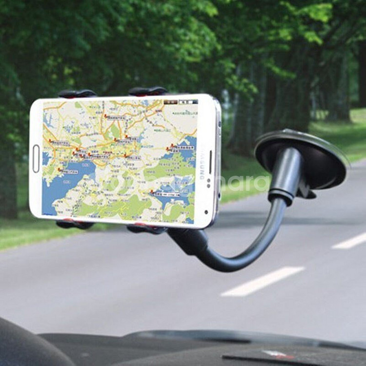 새 검정색 차량용 집게 흡착형 거치대 드롭 유리 홀더--6