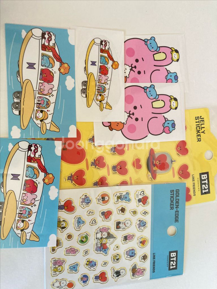 방탄소년단 BT21 굿즈 스티커--0