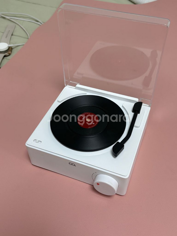 오아 미니 턴테이블 블루투스 스피커--1