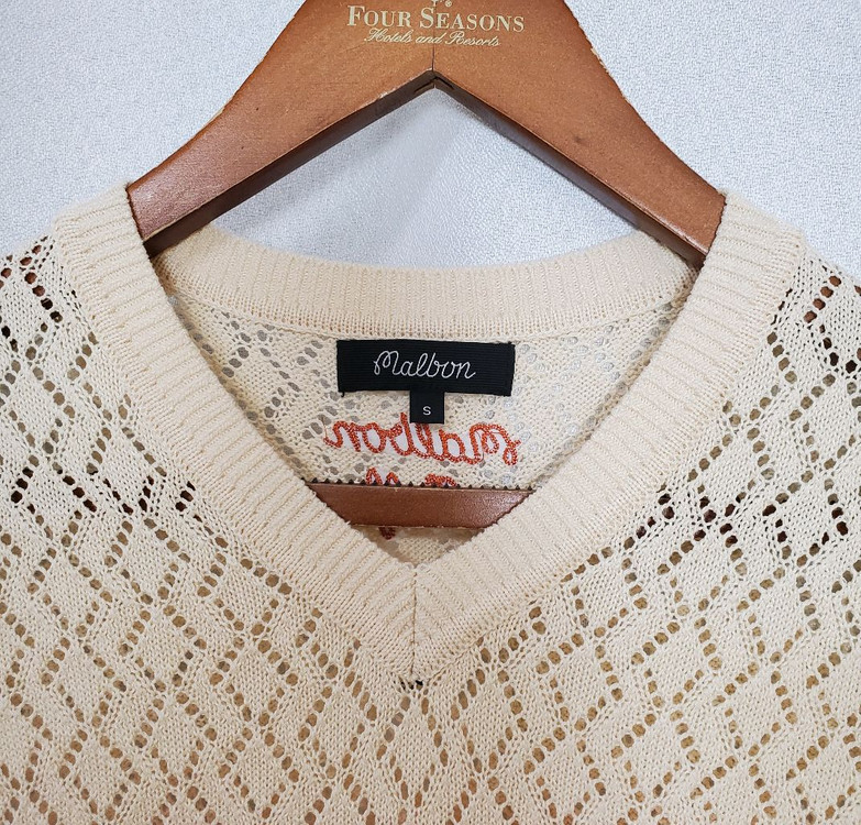 말본 니트조끼 S--4