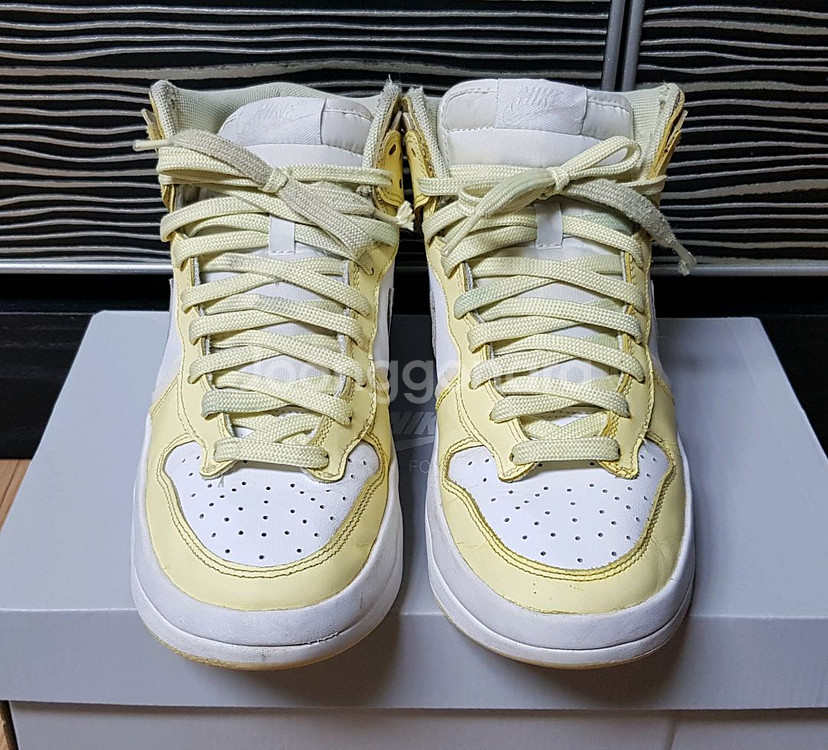 nike 나이키 덩크 하이업 레몬 (시트론 틴트)--1