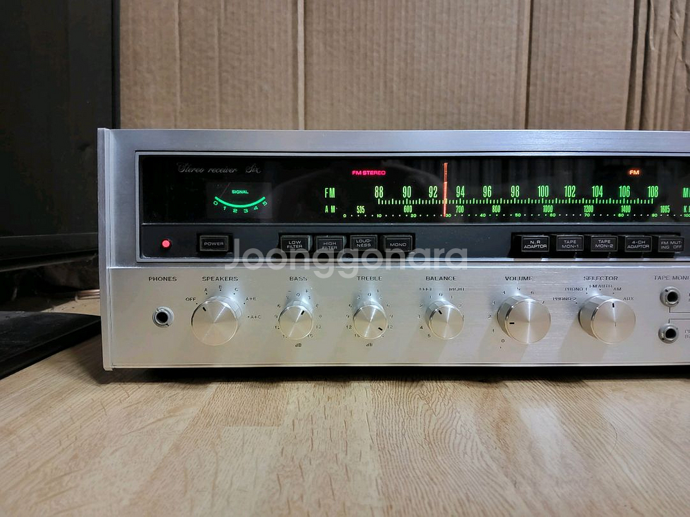 산수이 SANSUI SIX 빈티지 아나로그 리시버 앰프--1