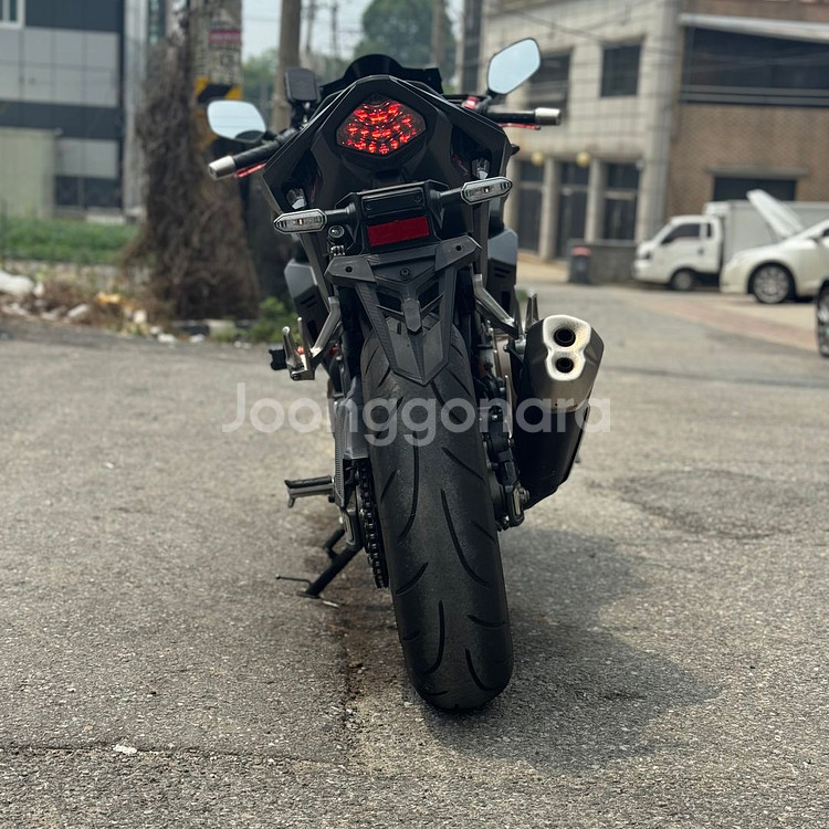 혼다 cbr500r 21년식 2채널블박 셋팅 판매--3
