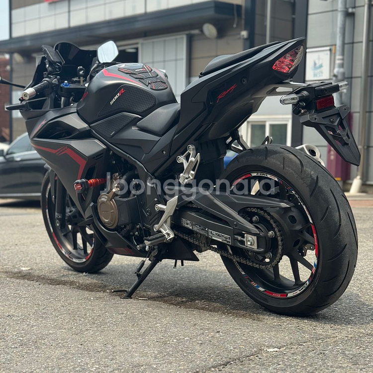 혼다 cbr500r 21년식 2채널블박 셋팅 판매--4
