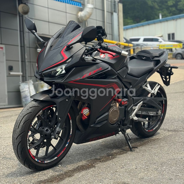 혼다 cbr500r 21년식 2채널블박 셋팅 판매--6