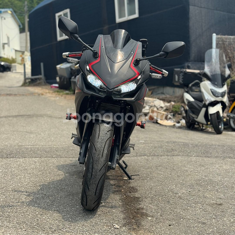 혼다 cbr500r 21년식 2채널블박 셋팅 판매--7