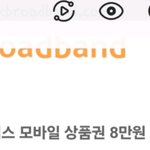 홈플러스 모바일상품권8만원