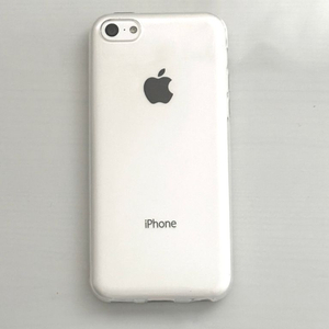 아이폰5c 화이트 카메라 무음(투명 케이스 포함)