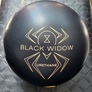 볼링공-햄머 블랙위도우 블랙 솔리드 우레탄15P 투핑거