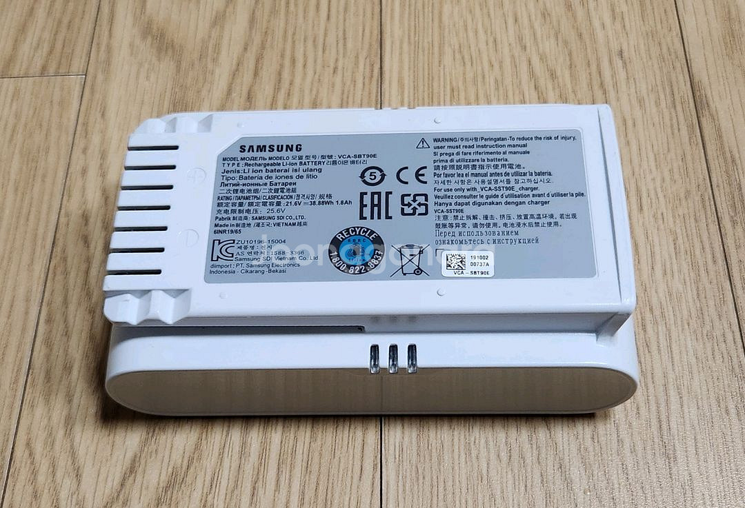 삼성 제트 청소기용 VCA-SBT90E 정품 방전배터리--0