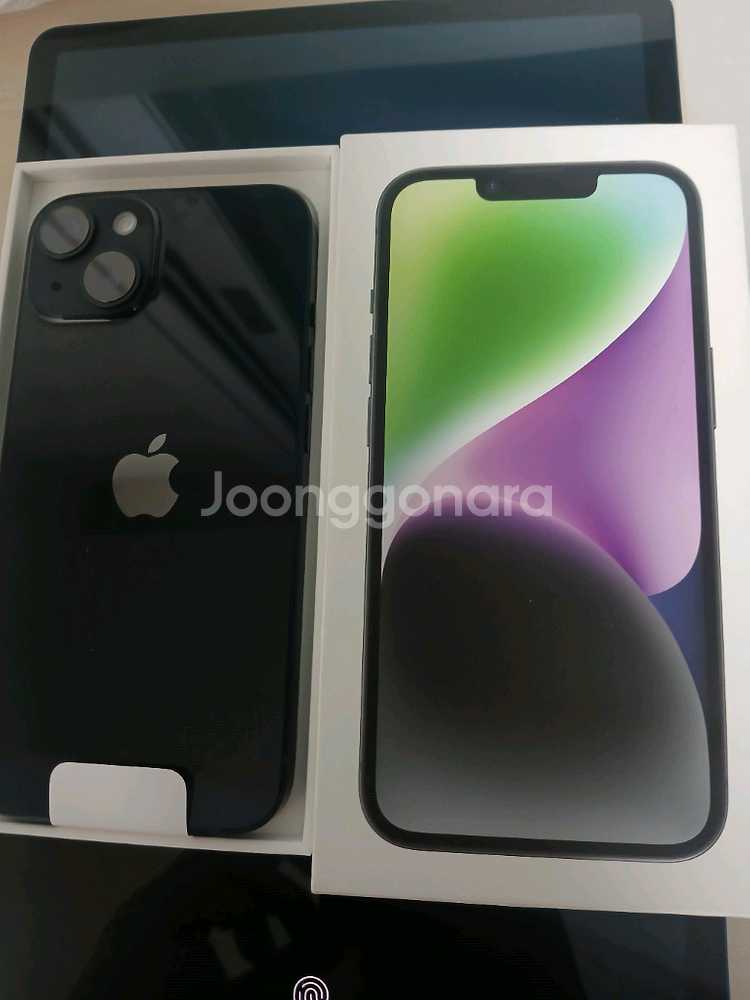 아이폰14 미드나이트 512GB 새상품--3