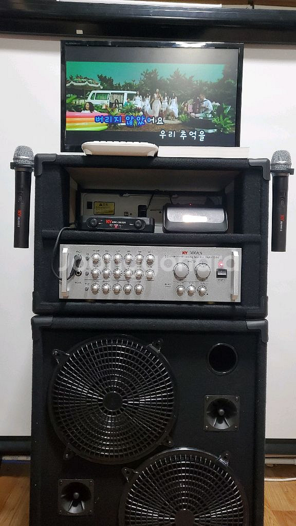 금영 고급형 이동식노래방세트--4