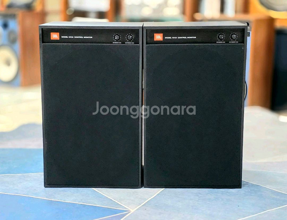 JBL 4312A 블랙 모니터 스피커ㅡA급ㅡ--1