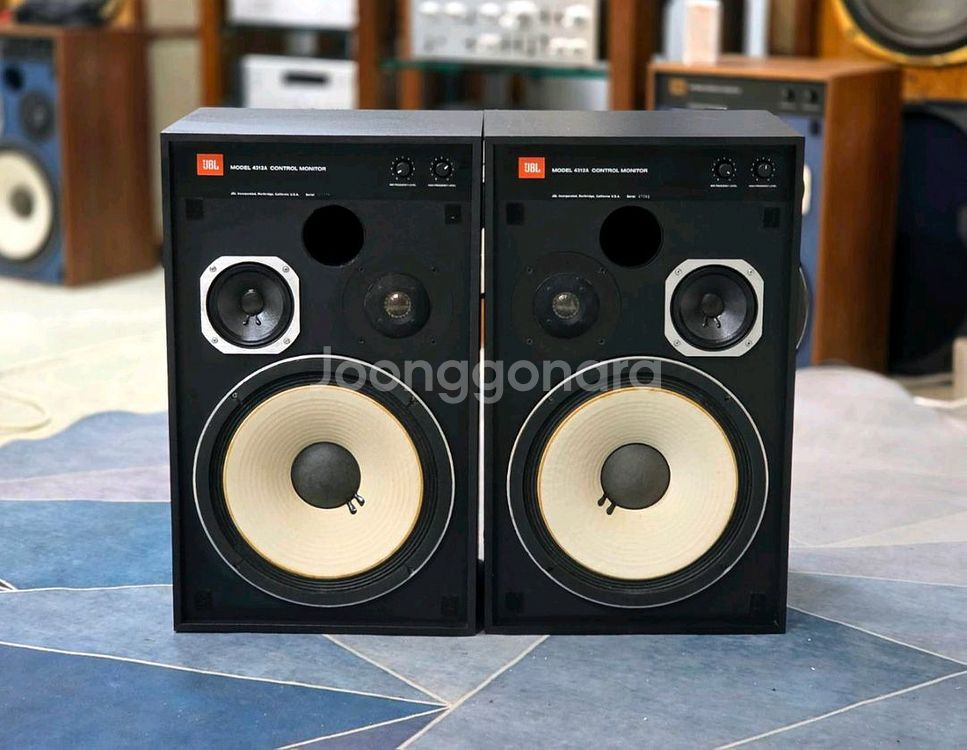 JBL 4312A 블랙 모니터 스피커ㅡA급ㅡ--0
