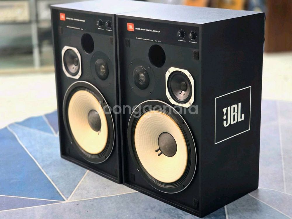 JBL 4312A 블랙 모니터 스피커ㅡA급ㅡ--2