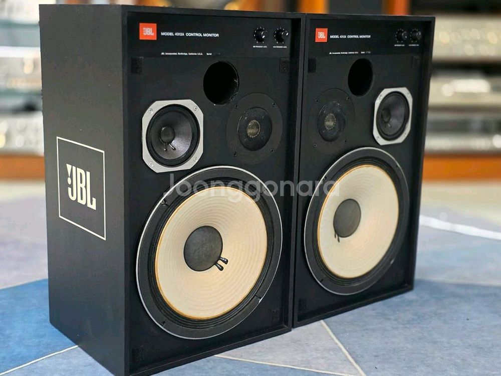 JBL 4312A 블랙 모니터 스피커ㅡA급ㅡ--3