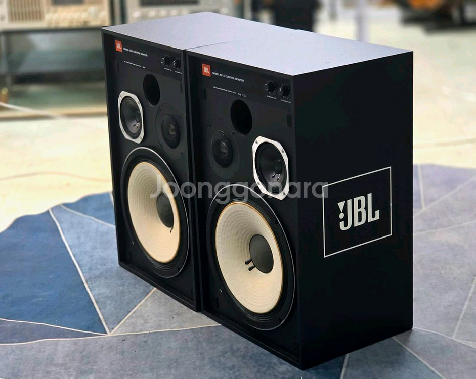 JBL 4312A 블랙 모니터 스피커ㅡA급ㅡ--5