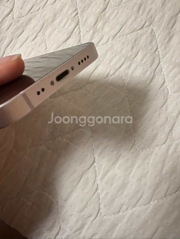 아이폰 13미니 핑크 128GB--5