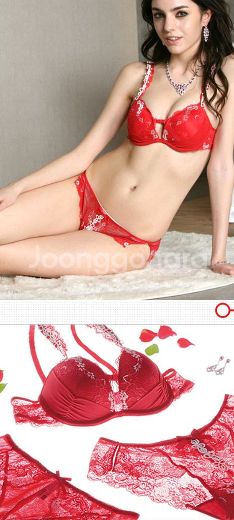 펜트하우스 란제리 브래지어, 팬티 75B 3종--1