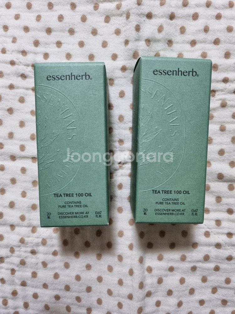 에센허브 티트리 오일 20ml--0