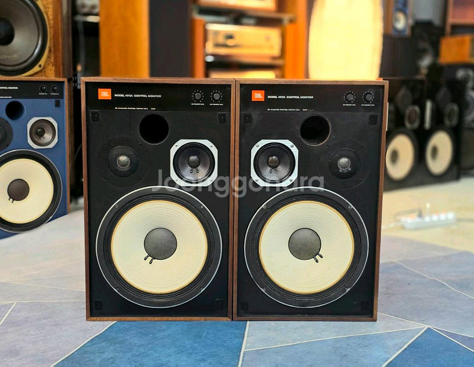 JBL 4312A 나무색 모니터 스피커ㅡ민트급ㅡ--0