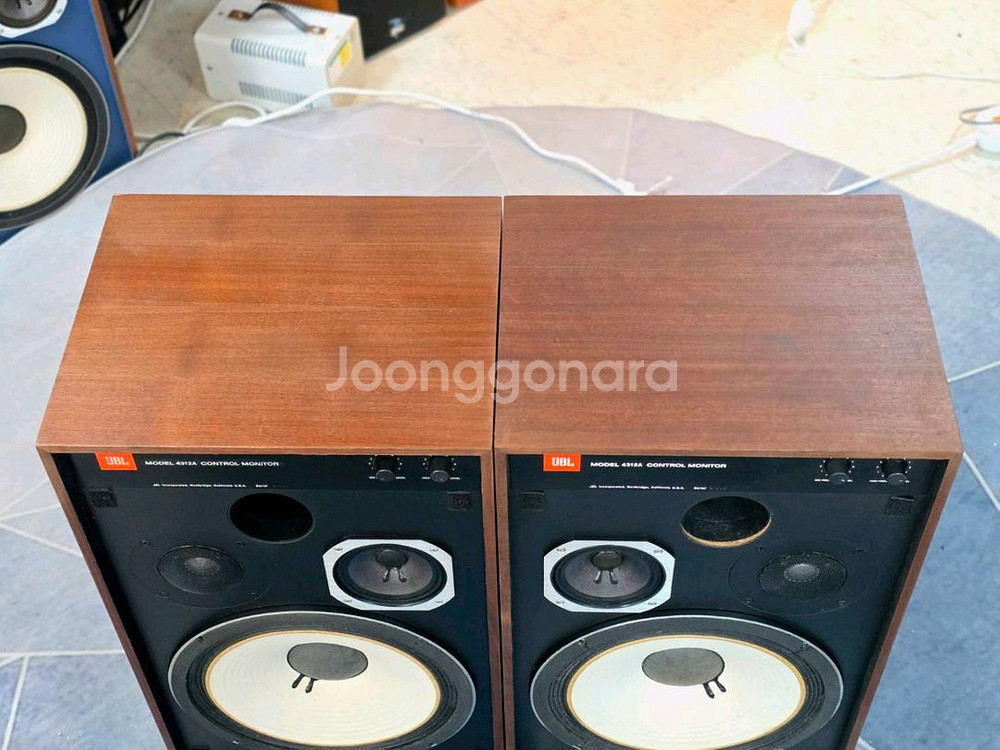 JBL 4312A 나무색 모니터 스피커ㅡ민트급ㅡ--4