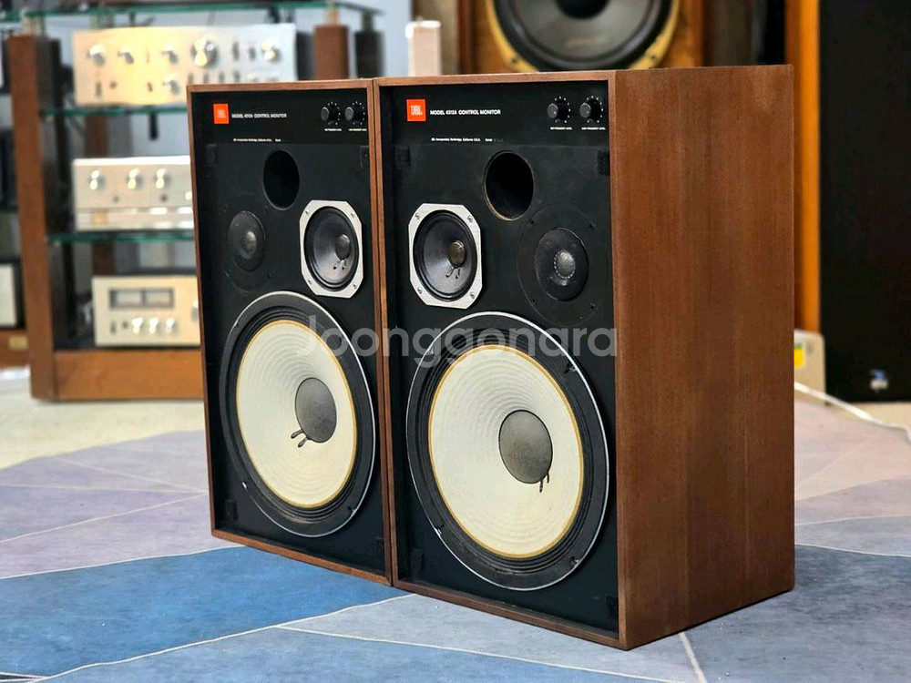 JBL 4312A 나무색 모니터 스피커ㅡ민트급ㅡ--3