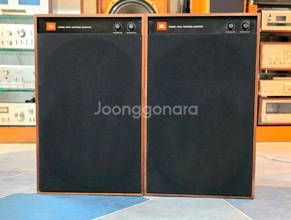 JBL 4312A 나무색 모니터 스피커ㅡ민트급ㅡ--1