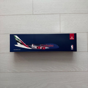 1:250 NBA에미레이트 A380 항공기 모형 미개봉