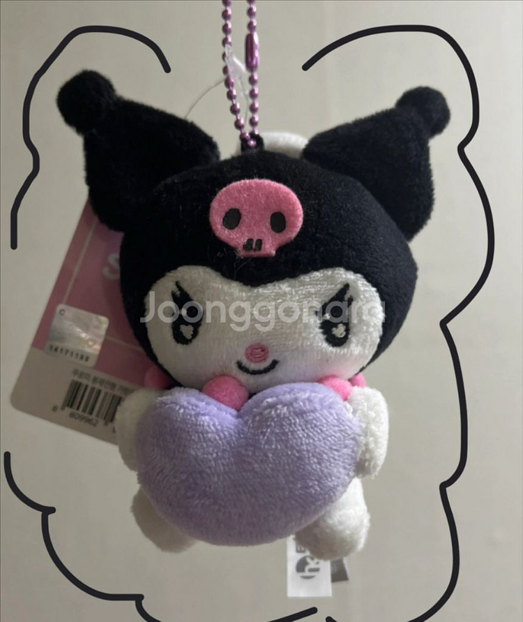 (새상품)산리오 쿠로미 엔젤인형 키링 판매합니다--0