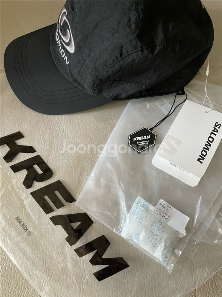 급처! 살로몬 링크 캠프 캡 런닝 나일론 모자--4