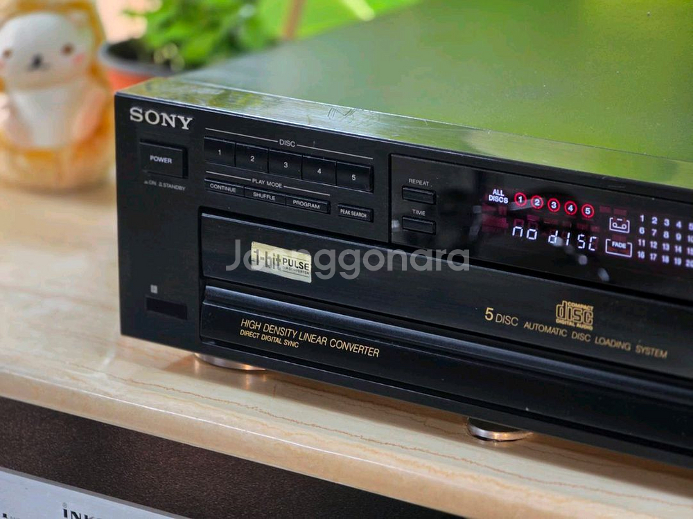 소니 5CD 체이져 CD 플레이어--1