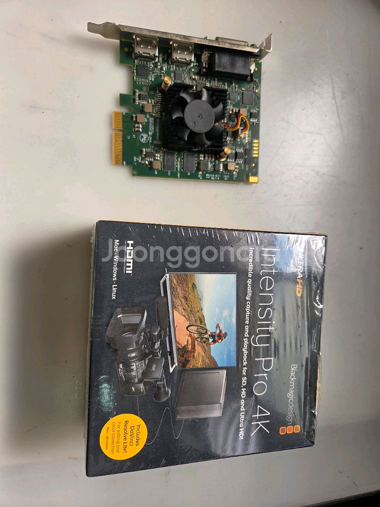 블랙메직 intensity pro 4k 팝니다--0