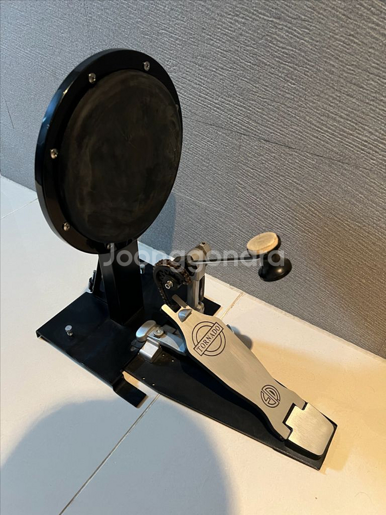 드럼 베이스+페달 연습패드 DK 토네이도--0