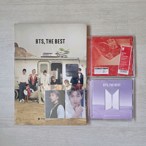 BTS 더베스트 FC한정반 + 통상반 + 일본앨범 1장
