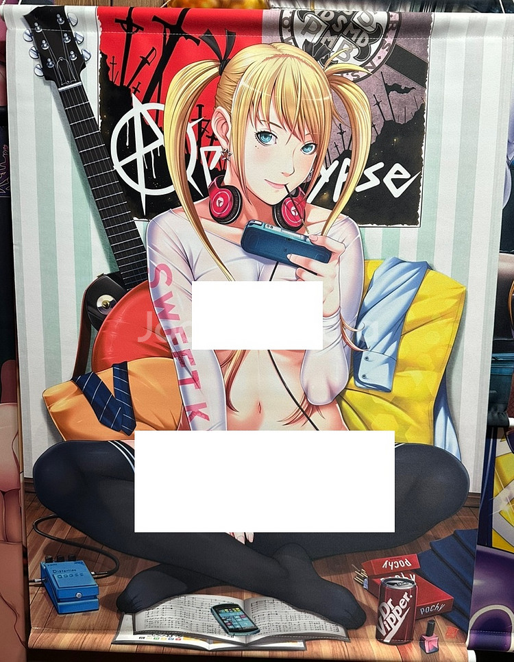 성소녀(聖少女) 일러스트 태피스트리--1
