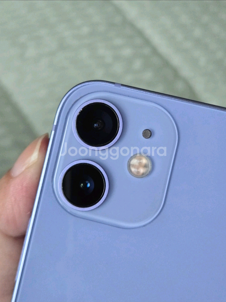 아이폰12미니 퍼플 256gb 배터리100 순정--7