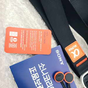 소니 한정판 픽디자인 스트랩 어깨끈 알파 픽디 sony
