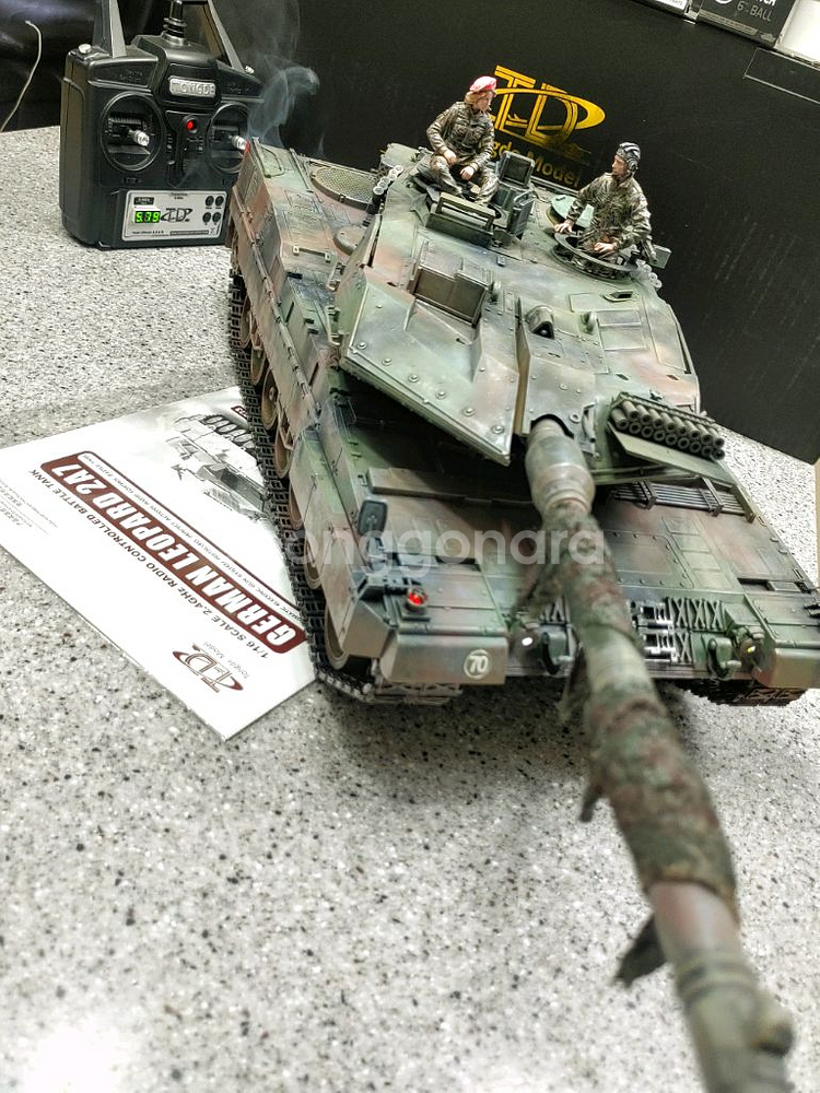 각종교신O알씨카TD1:16RC카탱크뉴레오파드2A7헝롱O--2